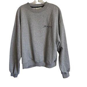 Vanquish Fitness Restore Gray Sweatshirt Crewneck Oversized Size Medium